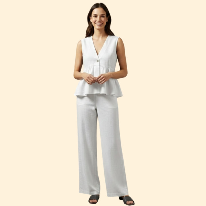 Women’s A-Line Top and Trousers Set