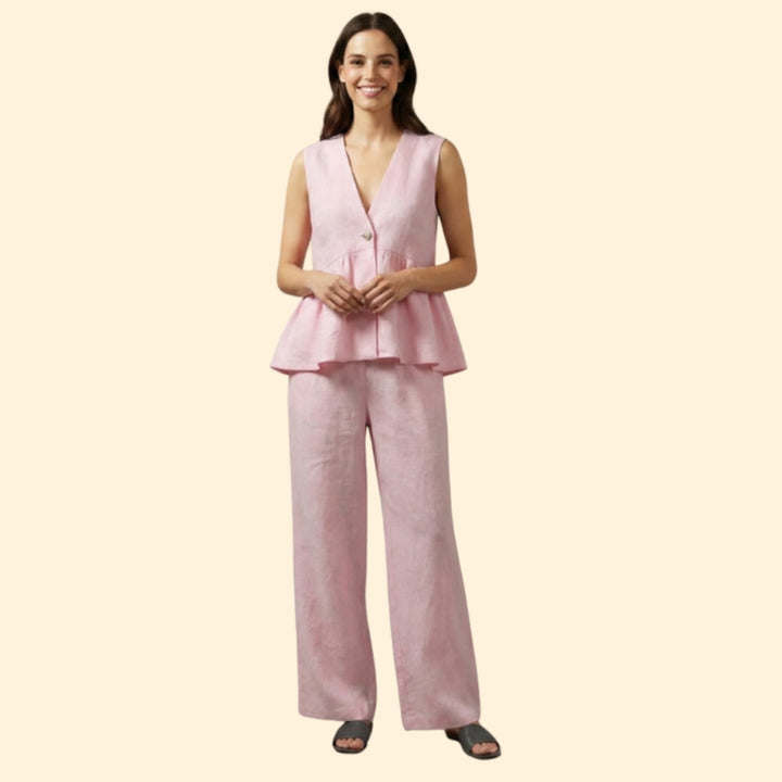 Women’s A-Line Top and Trousers Set
