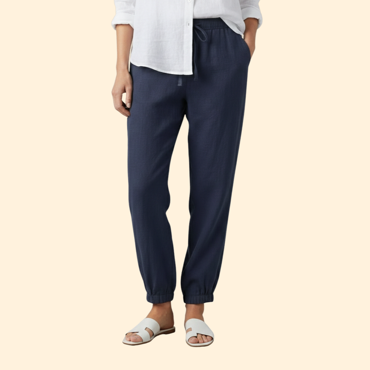Women’s Airy Pants with Drawstring Waist