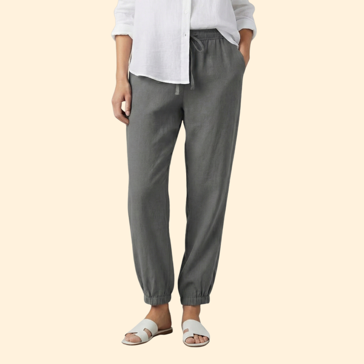 Women’s Airy Pants with Drawstring Waist