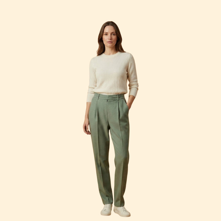 Women's Airy Summer Trousers with Side Pockets