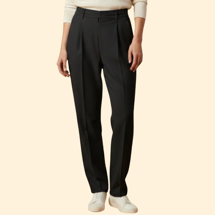 Women's Airy Summer Trousers with Side Pockets