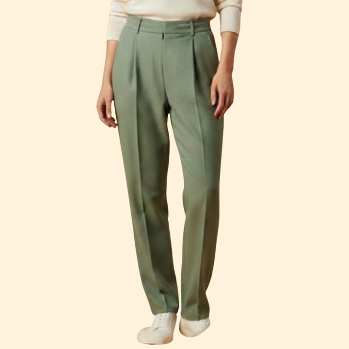 Women's Airy Summer Trousers with Side Pockets