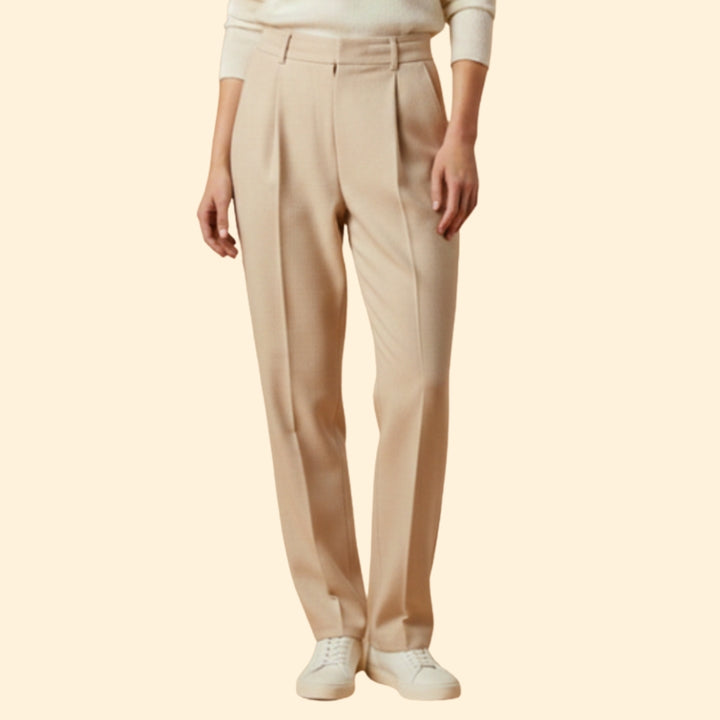 Women's Airy Summer Trousers with Side Pockets