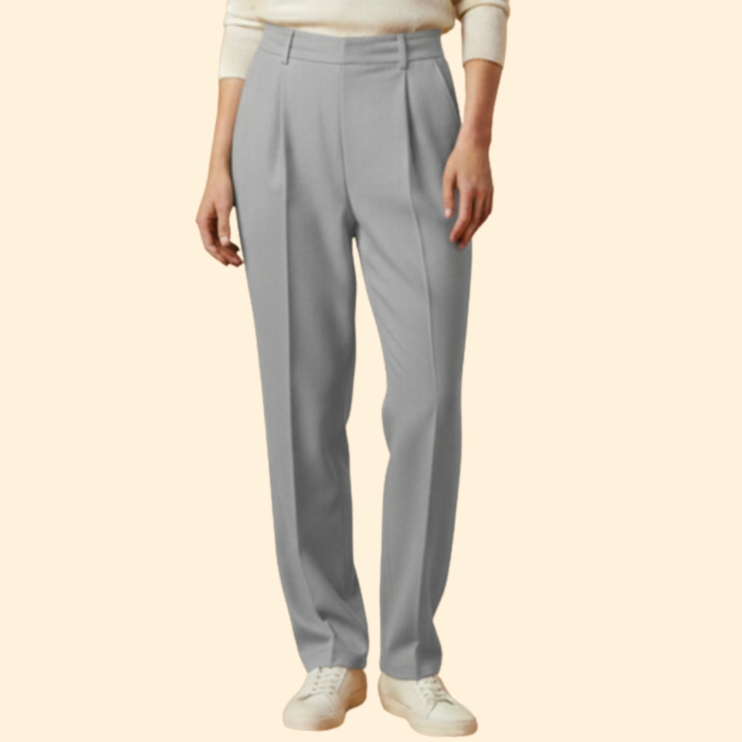 Women's Airy Summer Trousers with Side Pockets