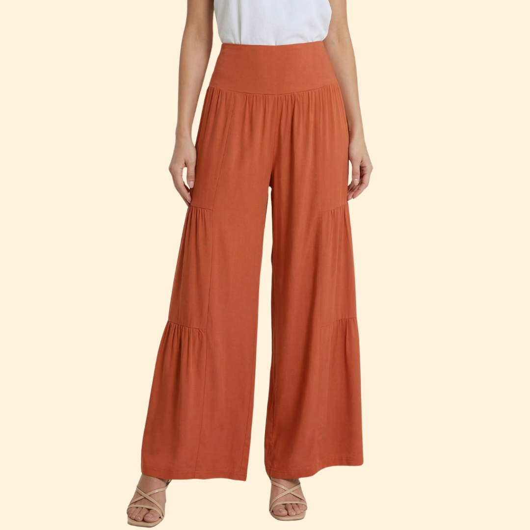 Women’s Airy Trousers with Flowing Fit