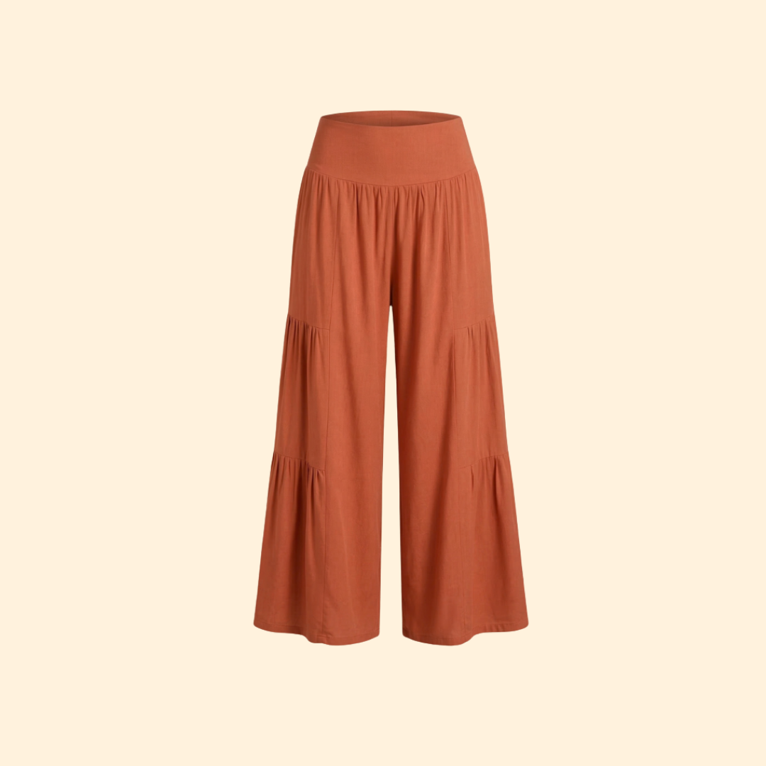 Women’s Airy Trousers with Flowing Fit