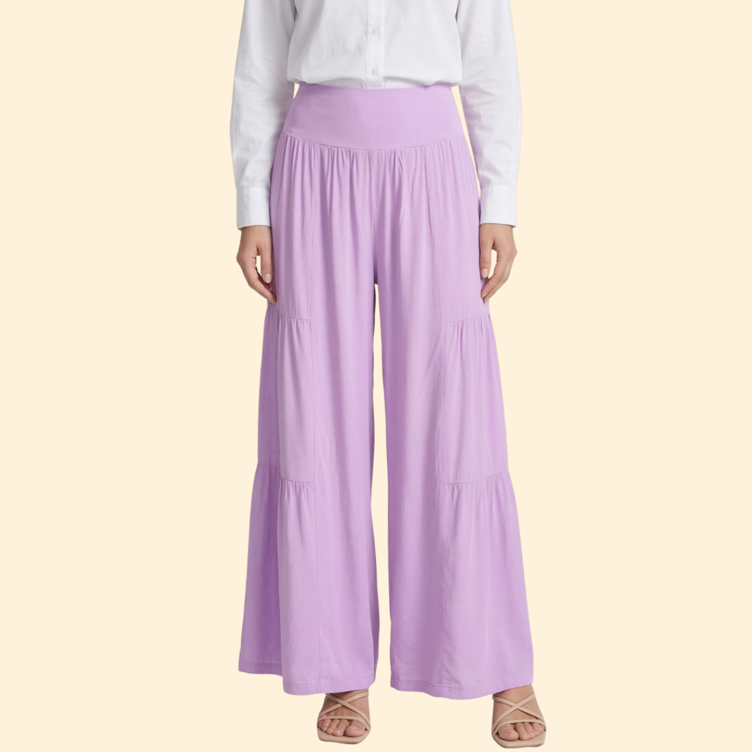 Women’s Airy Trousers with Flowing Fit