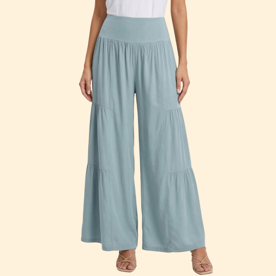 Women’s Airy Trousers with Flowing Fit