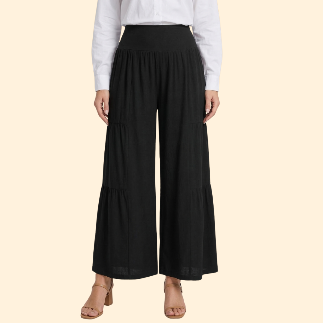 Women’s Airy Trousers with Flowing Fit