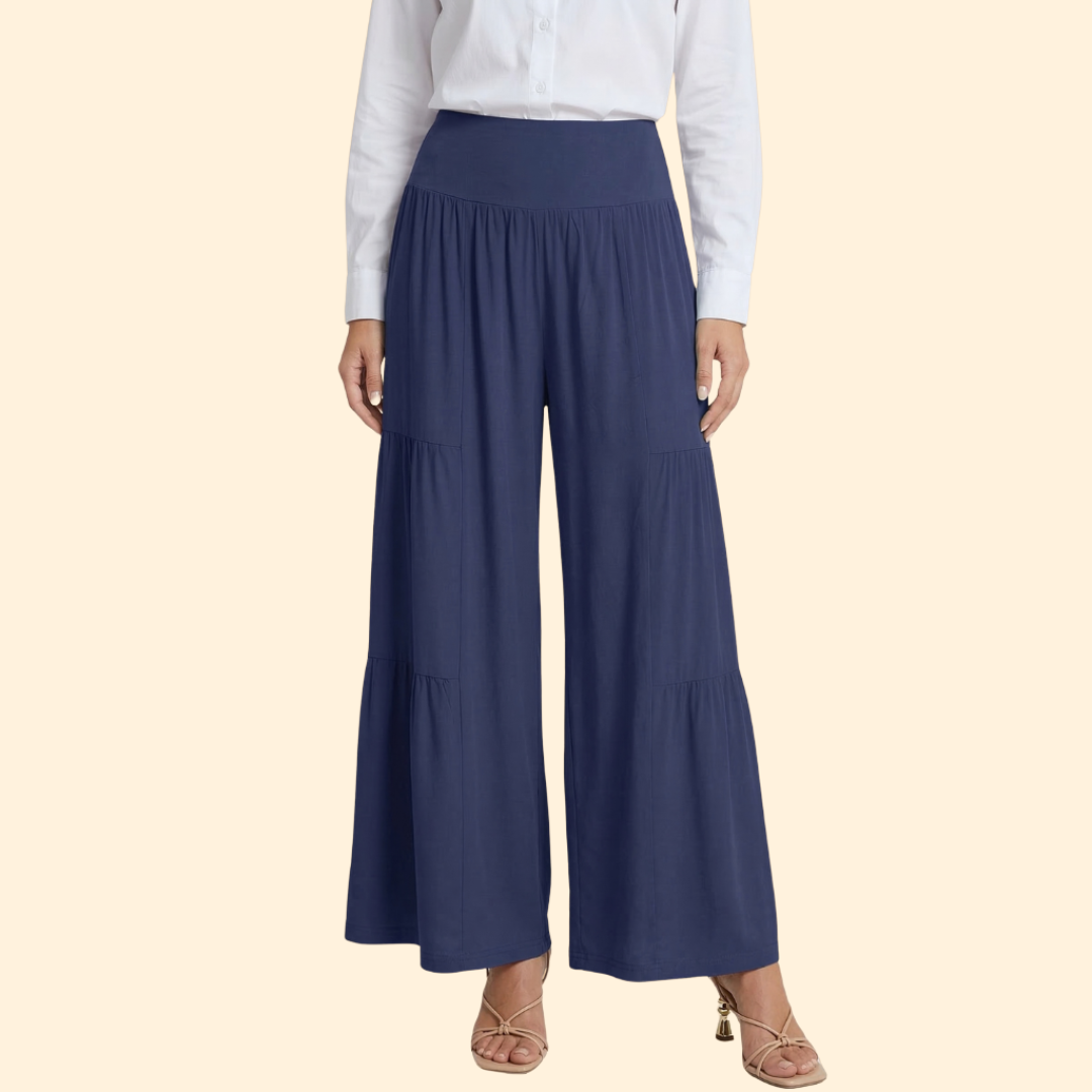 Women’s Airy Trousers with Flowing Fit
