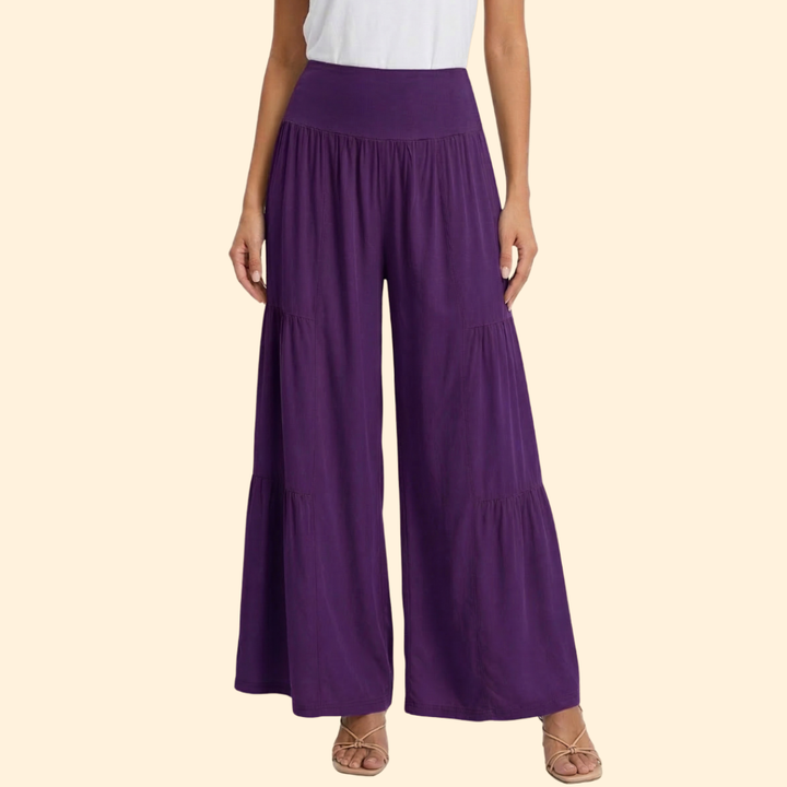 Women’s Airy Trousers with Flowing Fit