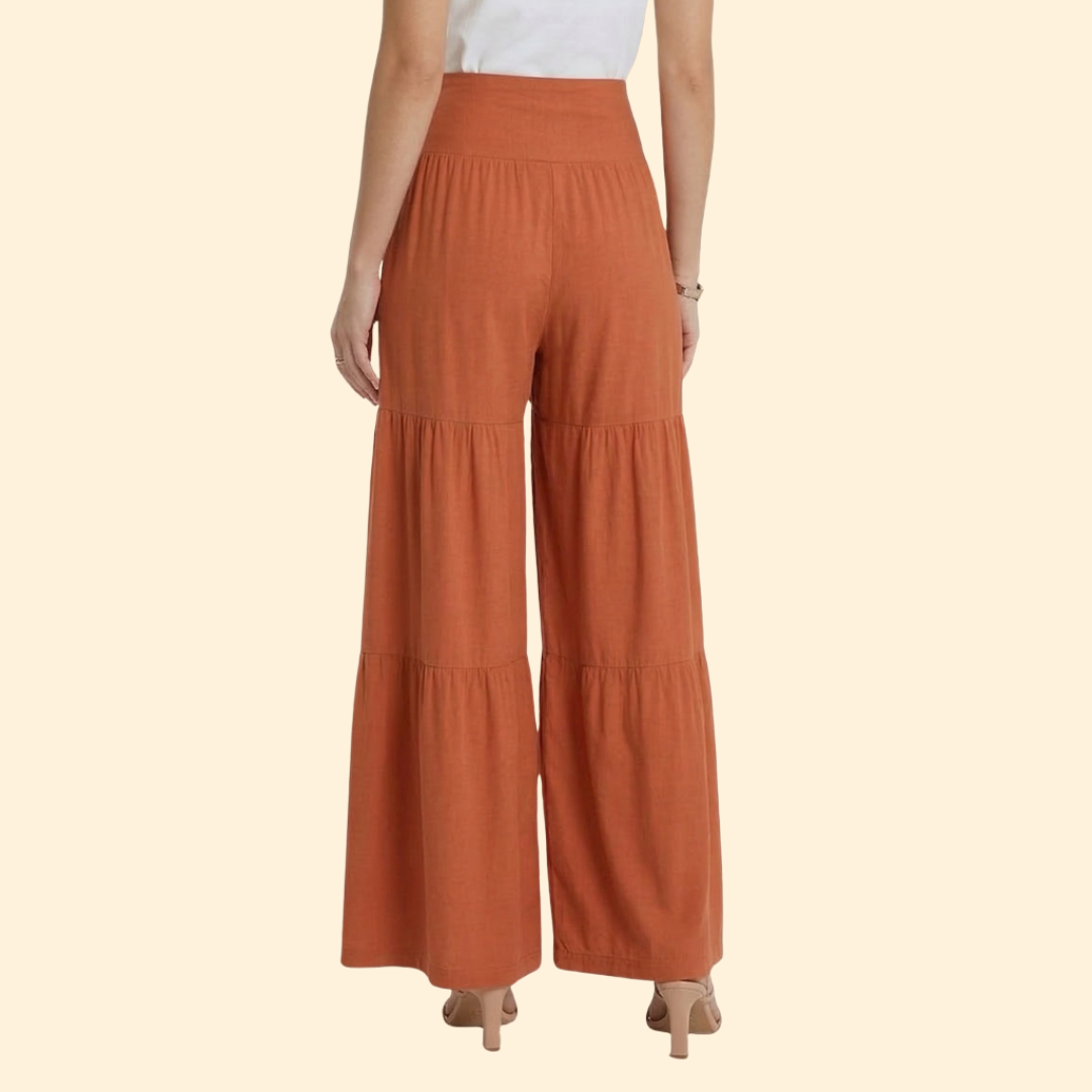 Women’s Airy Trousers with Flowing Fit