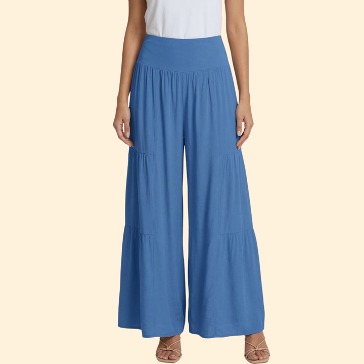 Women’s Airy Trousers with Flowing Fit