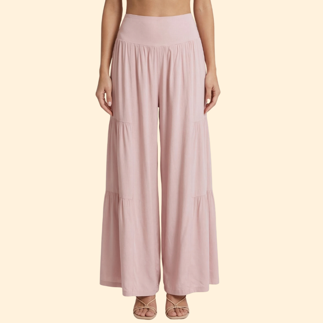 Women’s Airy Trousers with Flowing Fit