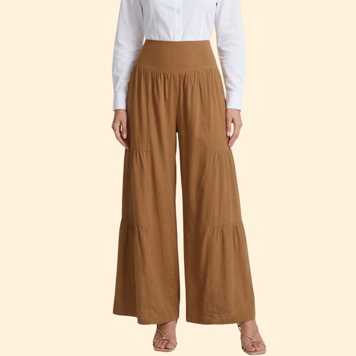 Women’s Airy Trousers with Flowing Fit