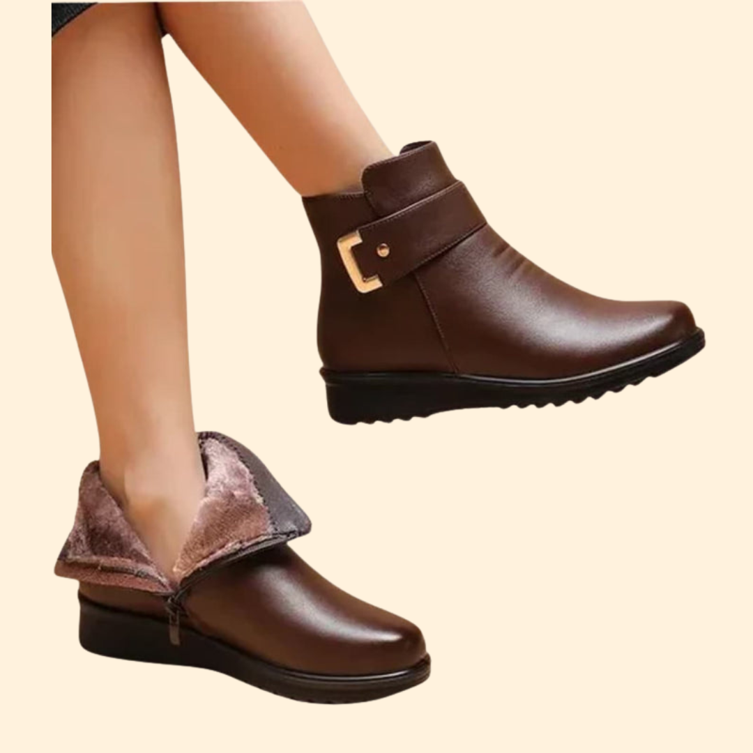 Women’s Ankle Boots with Side Zipper