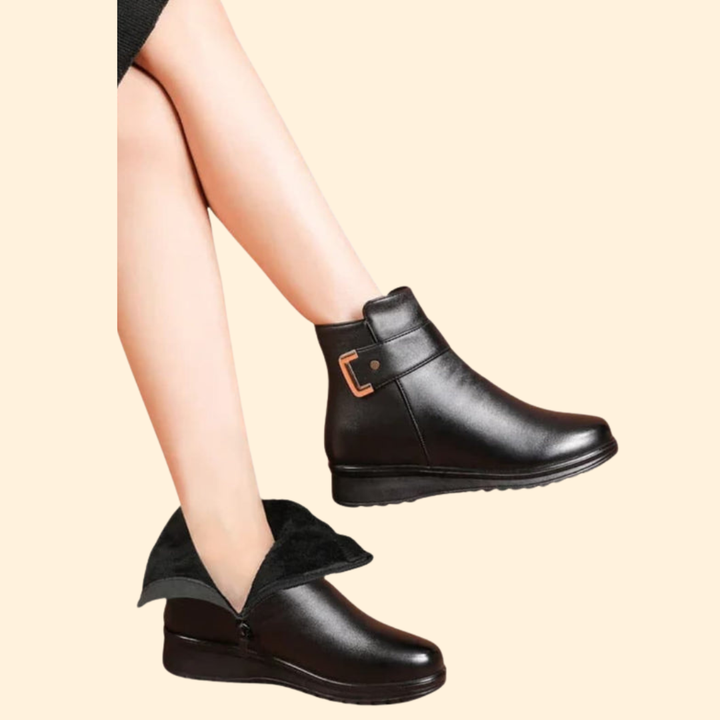 Women’s Ankle Boots with Side Zipper