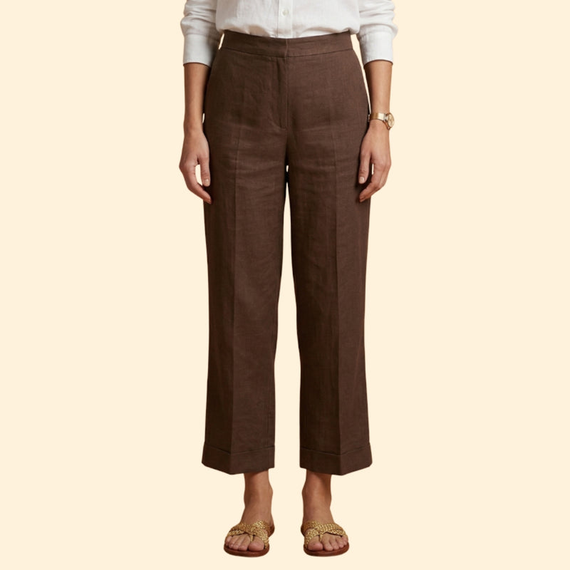 Women’s Ankle Pants with Side Pockets