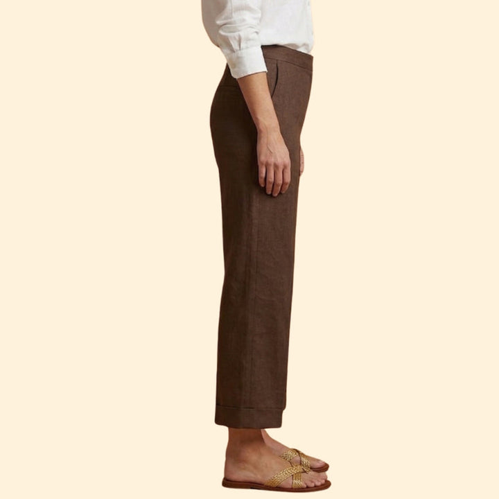 Women’s Ankle Pants with Side Pockets