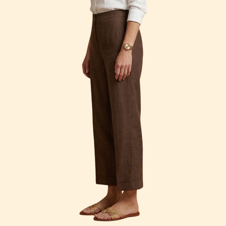 Women’s Ankle Pants with Side Pockets