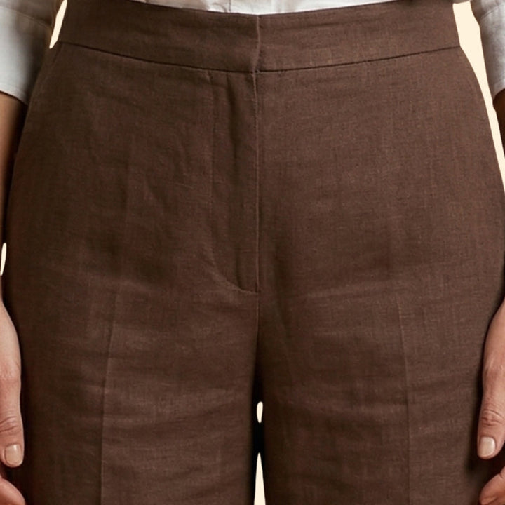 Women’s Ankle Pants with Side Pockets