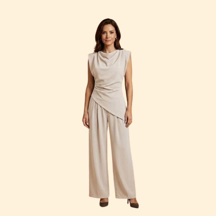 Women’s Stylish Jumpsuit with Wide Leg Fit
