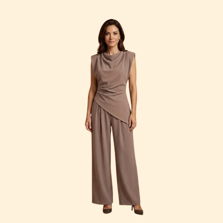 Women’s Stylish Jumpsuit with Wide Leg Fit