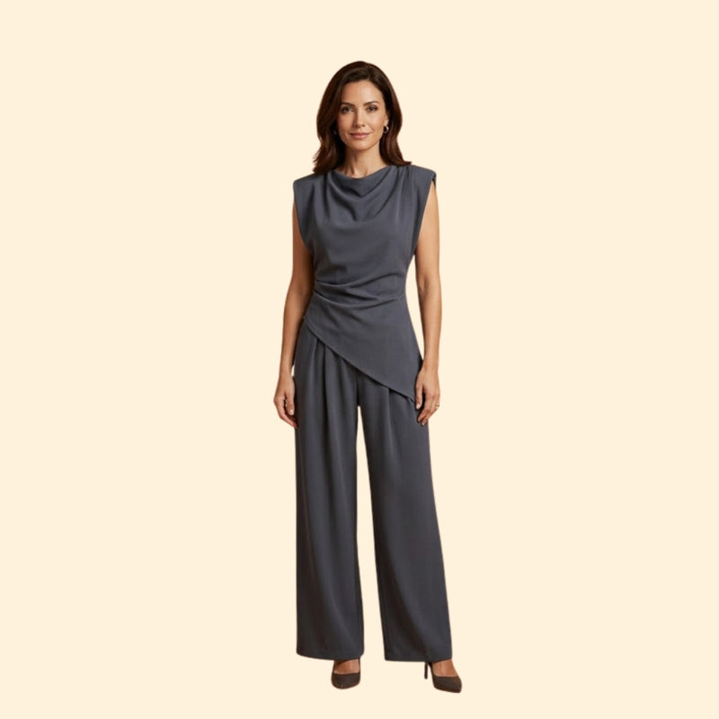 Women’s Stylish Jumpsuit with Wide Leg Fit