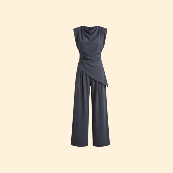 Women’s Stylish Jumpsuit with Wide Leg Fit
