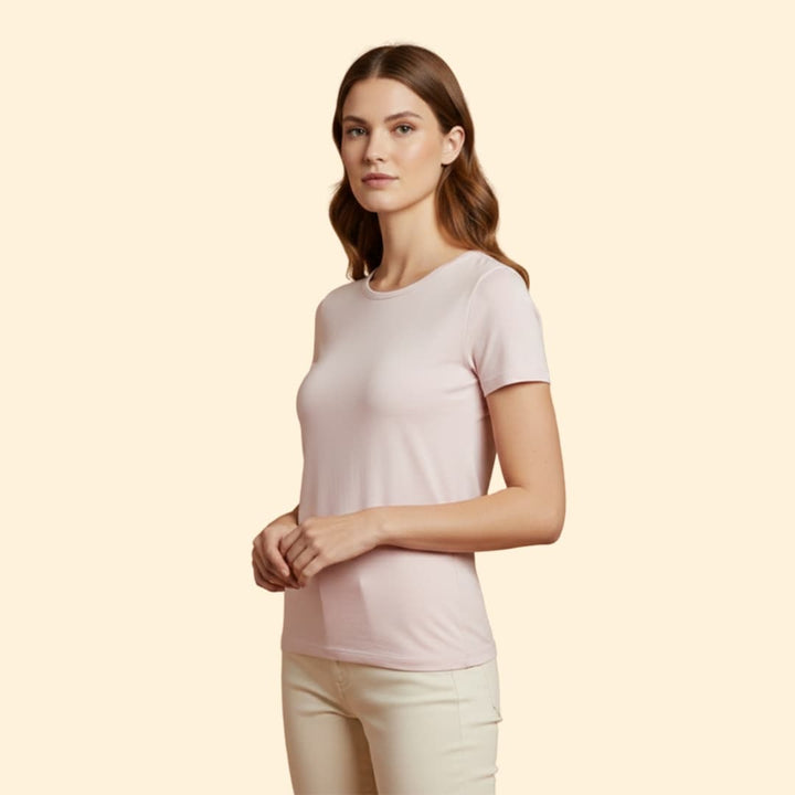 Women’s Basic T-Shirt with Fitted Shape