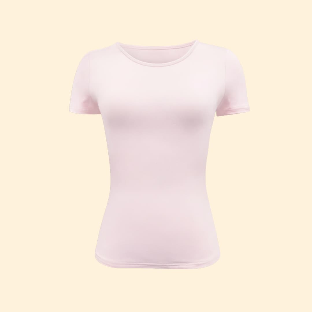 Women’s Basic T-Shirt with Fitted Shape
