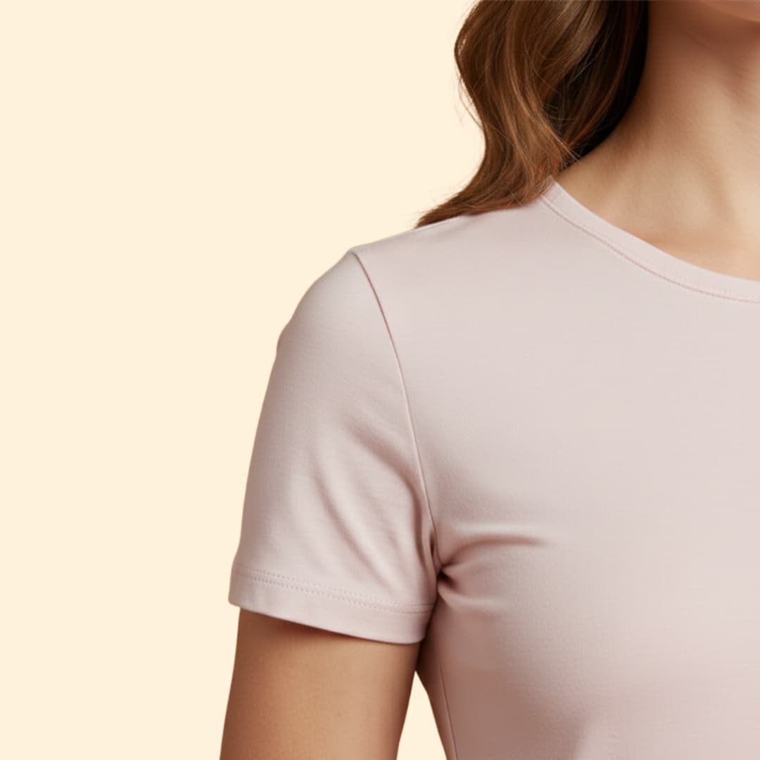 Women’s Basic T-Shirt with Fitted Shape