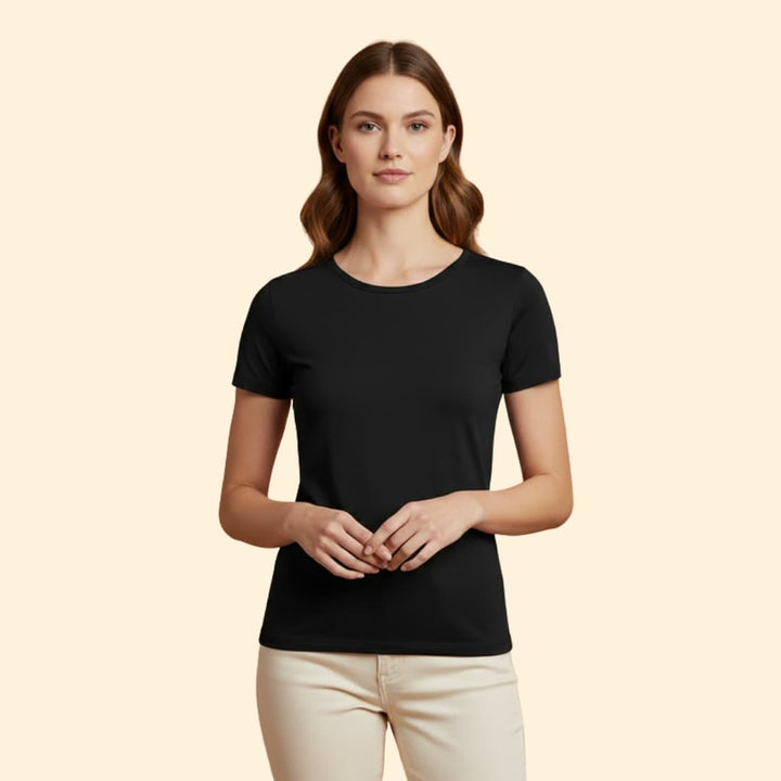 Women’s Basic T-Shirt with Fitted Shape