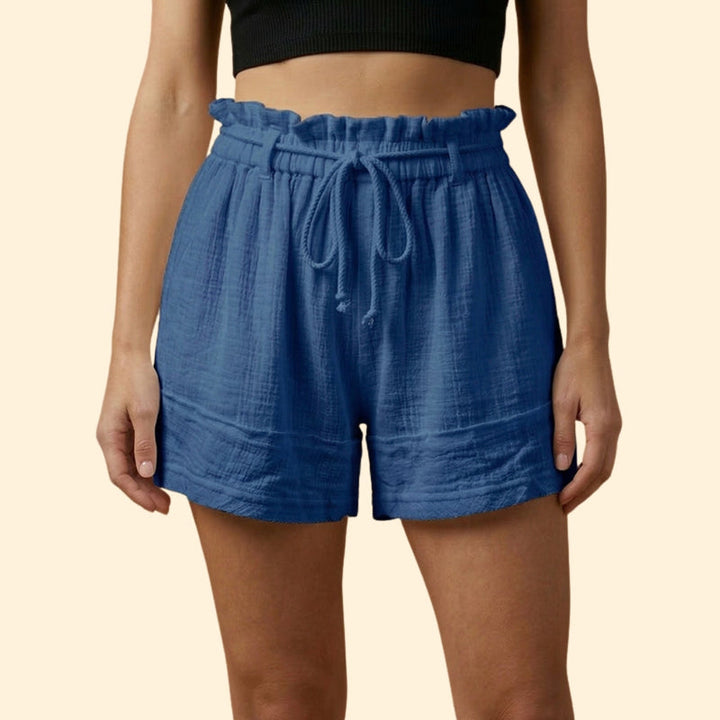 Women’s Beach Shorts with Drawstring Detail