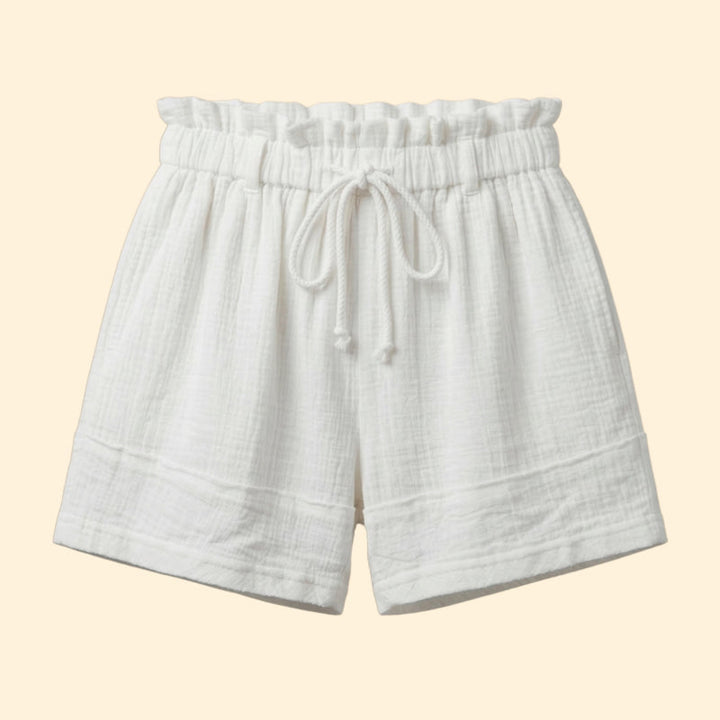 Women’s Beach Shorts with Drawstring Detail