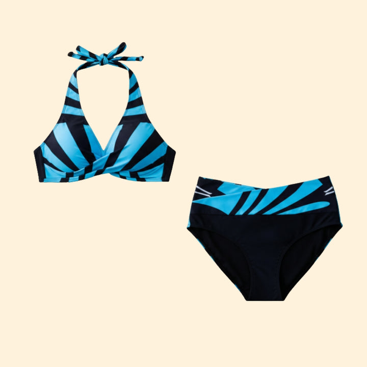 Women's Bikini Set with Adjustable Straps