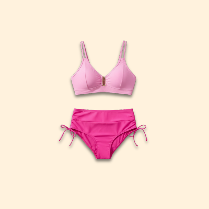 Women’s Bikini Set with Adjustable Waist