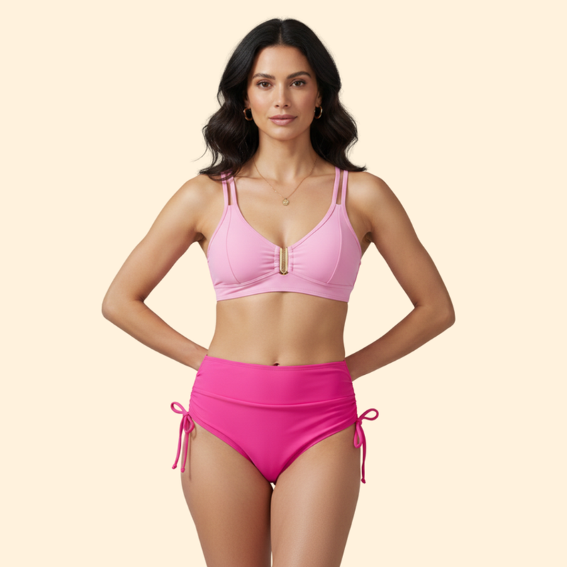 Women’s Bikini Set with Adjustable Waist