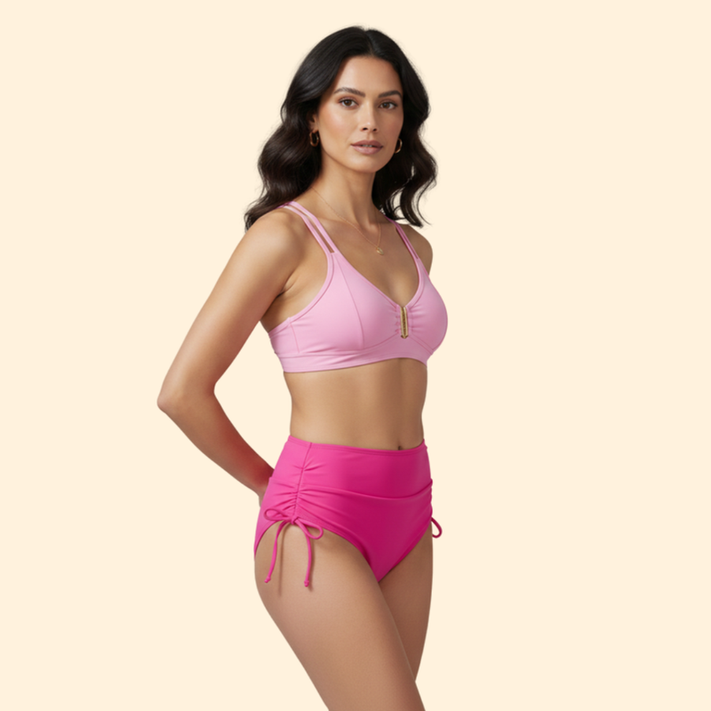 Women’s Bikini Set with Adjustable Waist