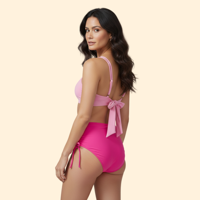 Women’s Bikini Set with Adjustable Waist