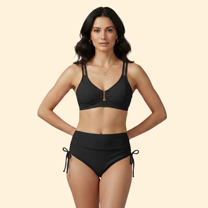 Women’s Bikini Set with Adjustable Waist