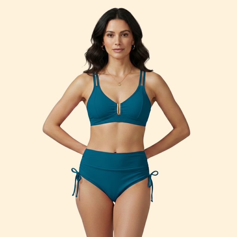 Women’s Bikini Set with Adjustable Waist