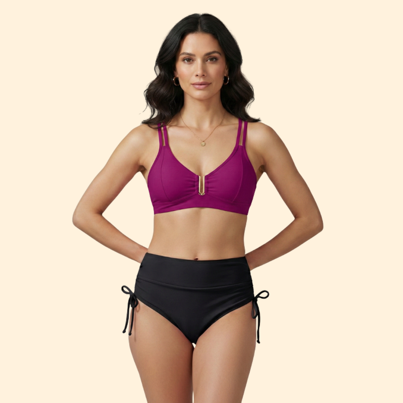 Women’s Bikini Set with Adjustable Waist
