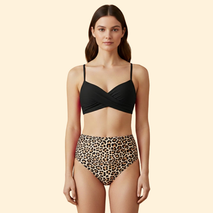 Women's Bikini Set with Flattering Waistband