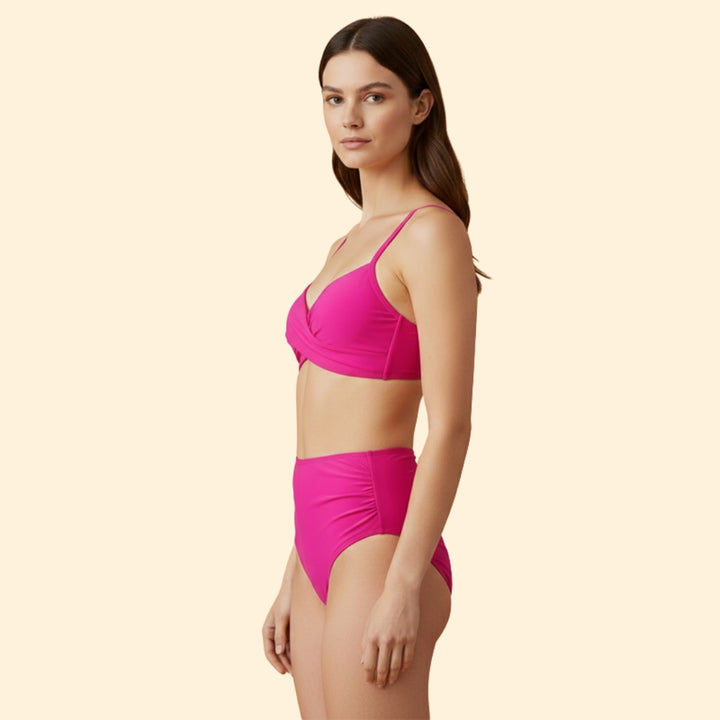 Women's Bikini Set with Flattering Waistband