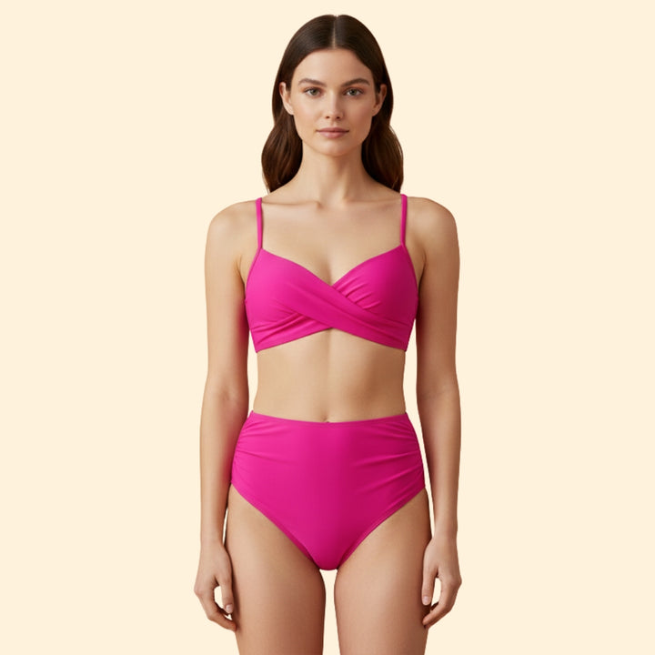 Women's Bikini Set with Flattering Waistband