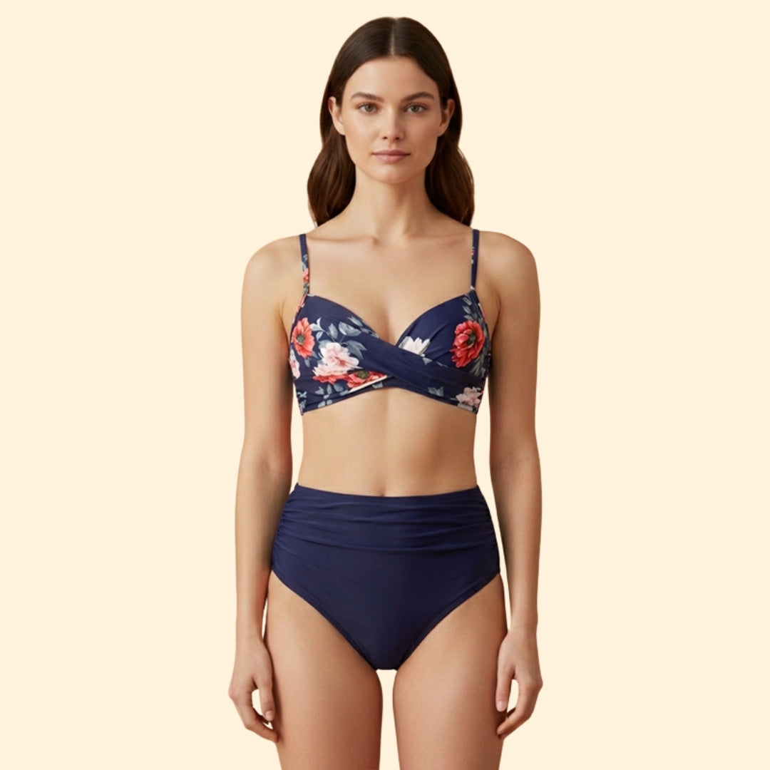 Women's Bikini Set with Flattering Waistband
