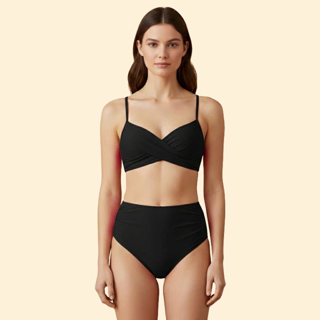 Women's Bikini Set with Flattering Waistband