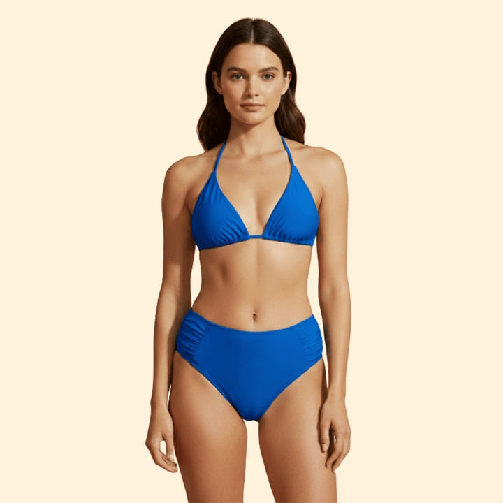 Women’s Bikini Set with Tie-Back Design
